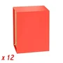 GRAFOPLAS Caja para Archivador Grafcolor A4 86mm Rojo